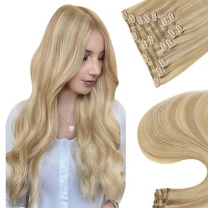 100% Remy Hair Hair Extensions Clip ins